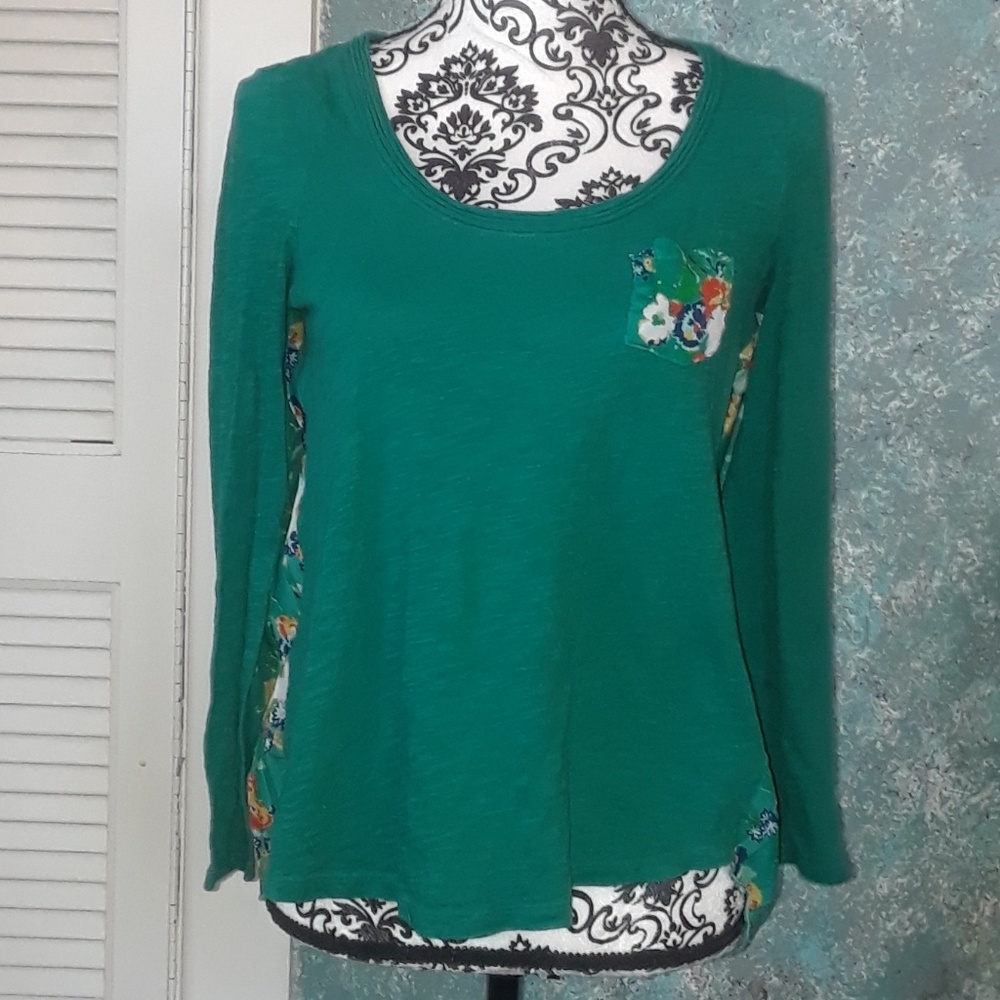 Anthropologie Paper Doll hi lo shirt